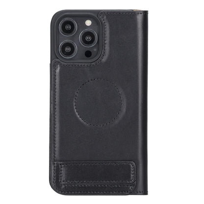 Brookscase Base iPhone 14 Series Genuine Leather Slim Wallet Case