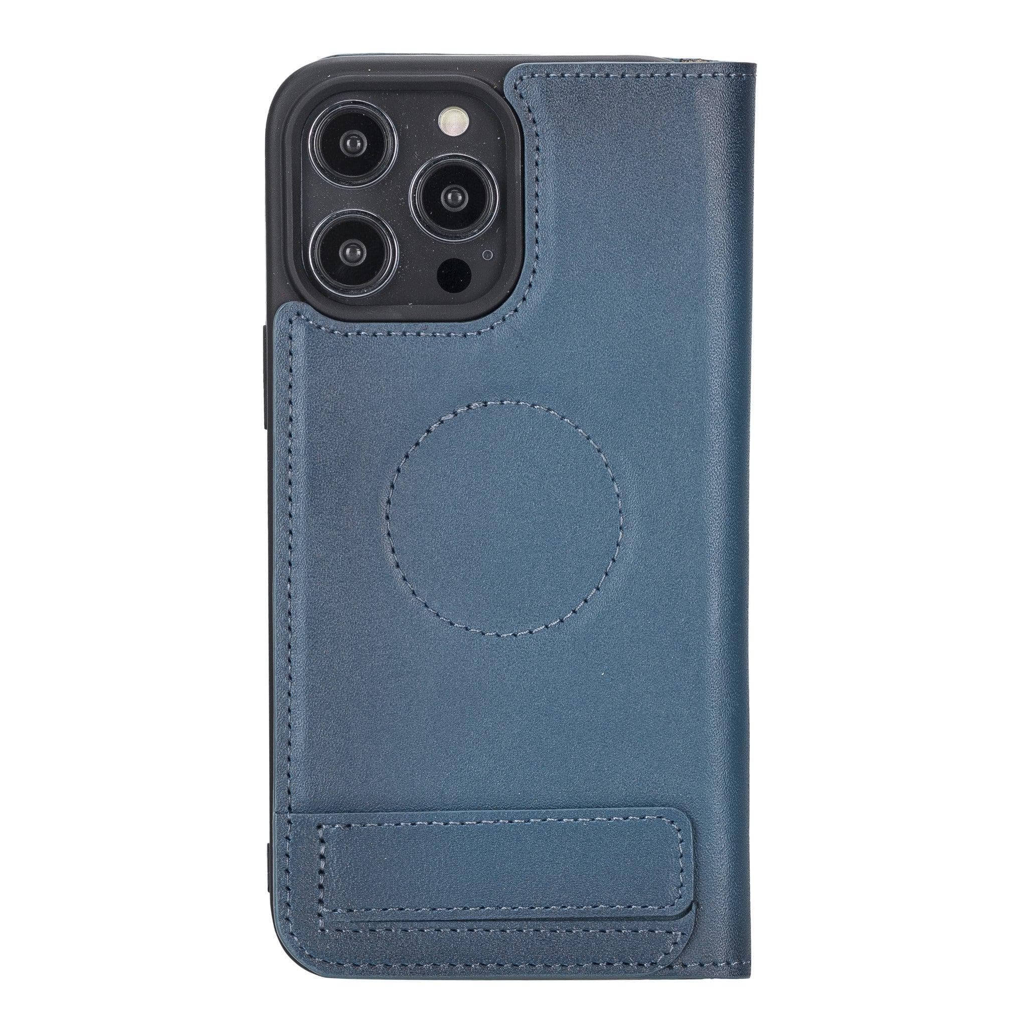 Brookscase Base iPhone 14 Series Genuine Leather Slim Wallet Case