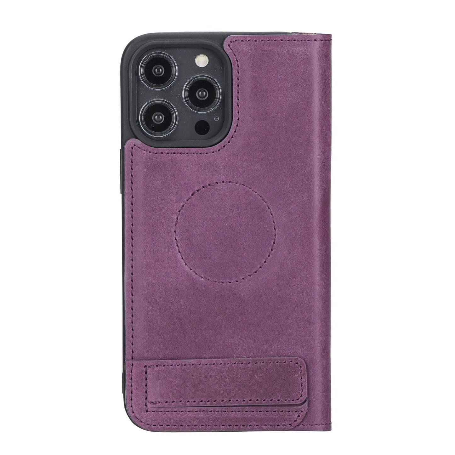 Brookscase Base iPhone 14 Series Genuine Leather Slim Wallet Case