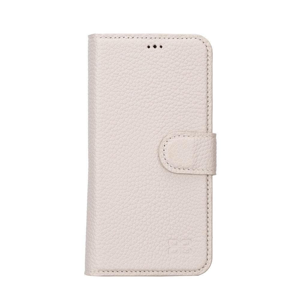 Magic iPhone 14 Series Detachable Colorful Genuine Leather Wallet Case - MW