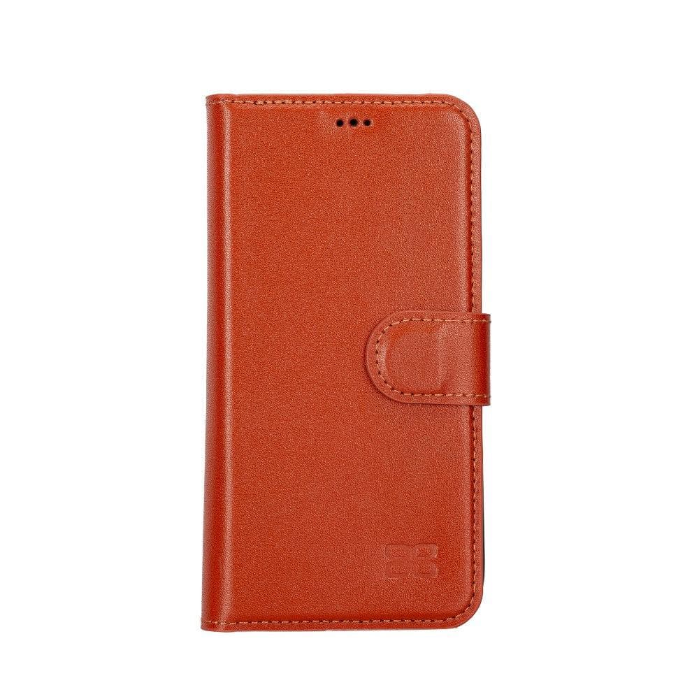 Magic iPhone 14 Series Detachable Colorful Genuine Leather Wallet Case - MW