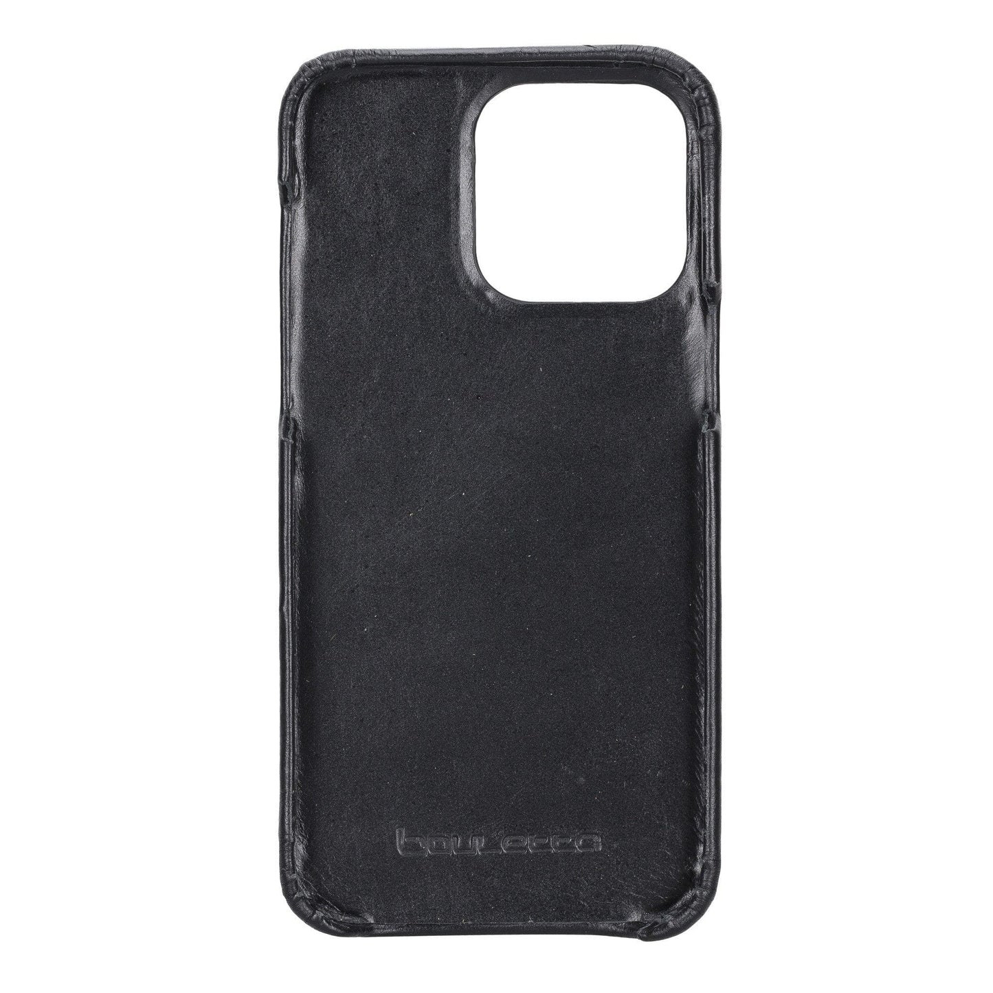 F360 iPhone 14 Series Full Genuine Leather Back Cover