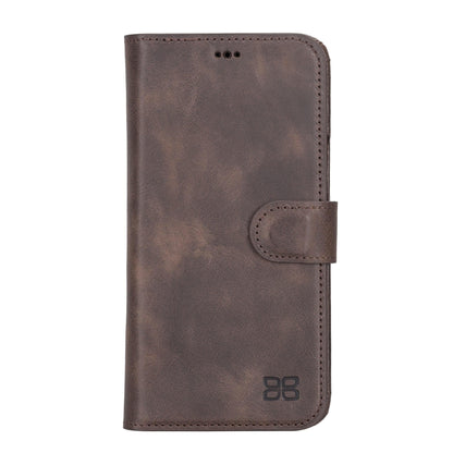 F360 Magic Wallet iPhone 14 Series Genuine Leather Detachable Wallet Case - F360MW