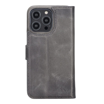 F360 Magic Wallet iPhone 14 Series Genuine Leather Detachable Wallet Case - F360MW