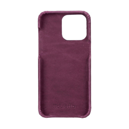 F360 iPhone 15 Series Full Genuine Leather Back Cover