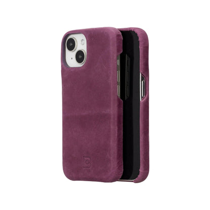 F360 iPhone 15 Series Full Genuine Leather Back Cover