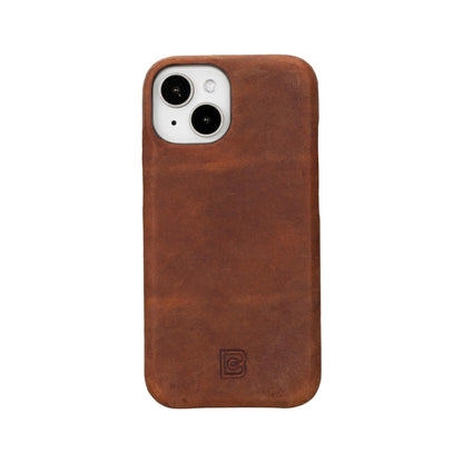 F360 iPhone 15 Series Full Genuine Leather Back Cover