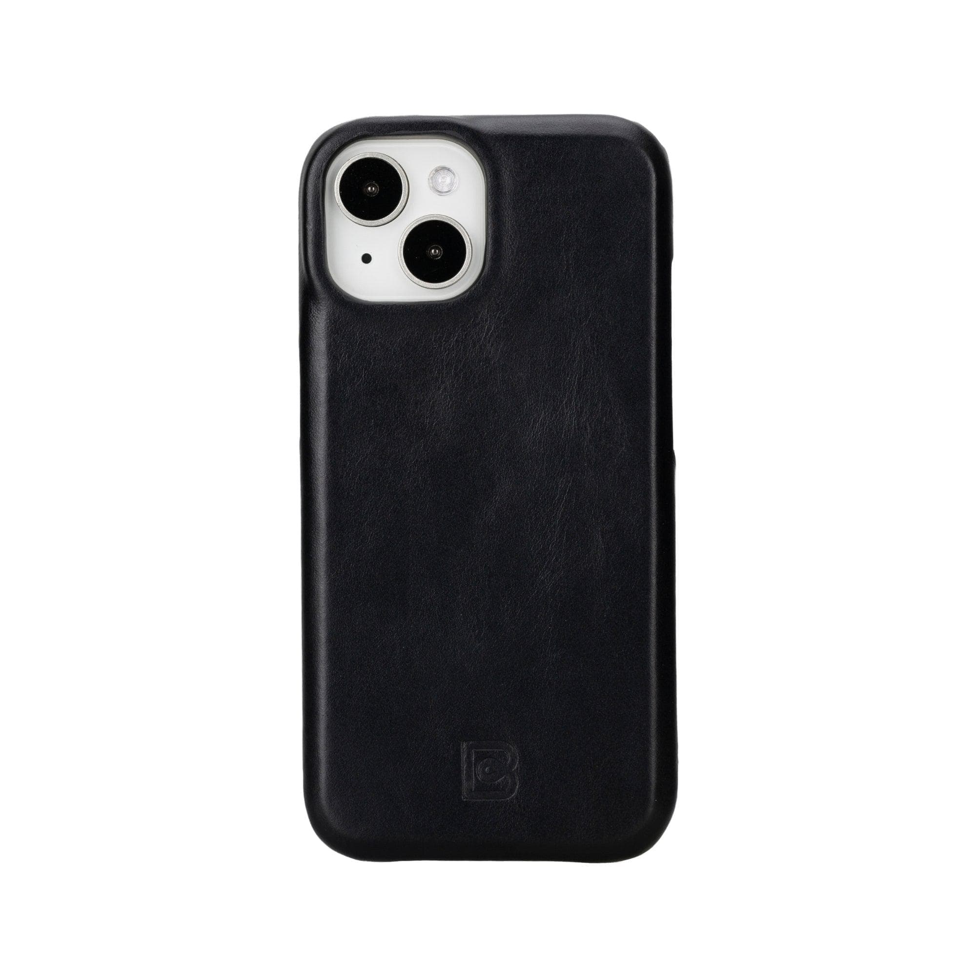 F360 iPhone 15 Series Full Genuine Leather Back Cover