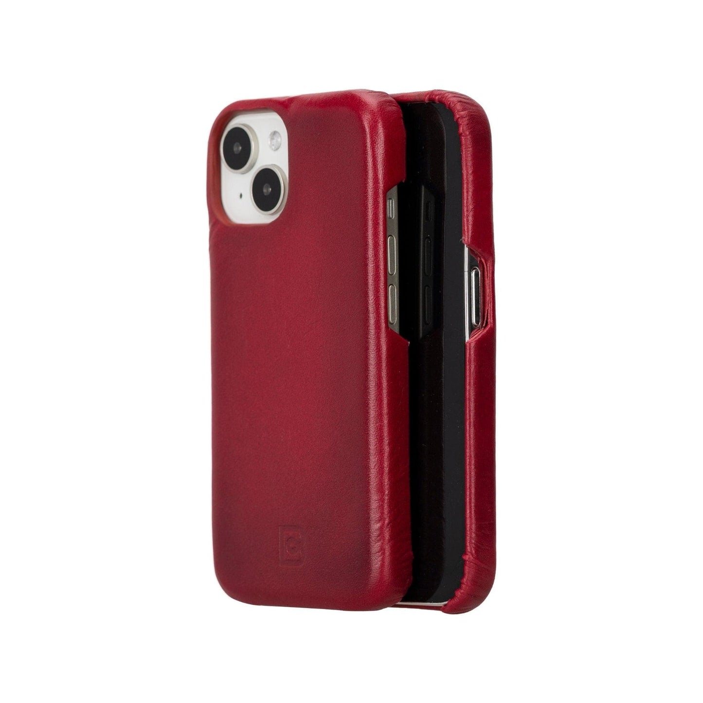 F360 iPhone 15 Series Full Genuine Leather Back Cover