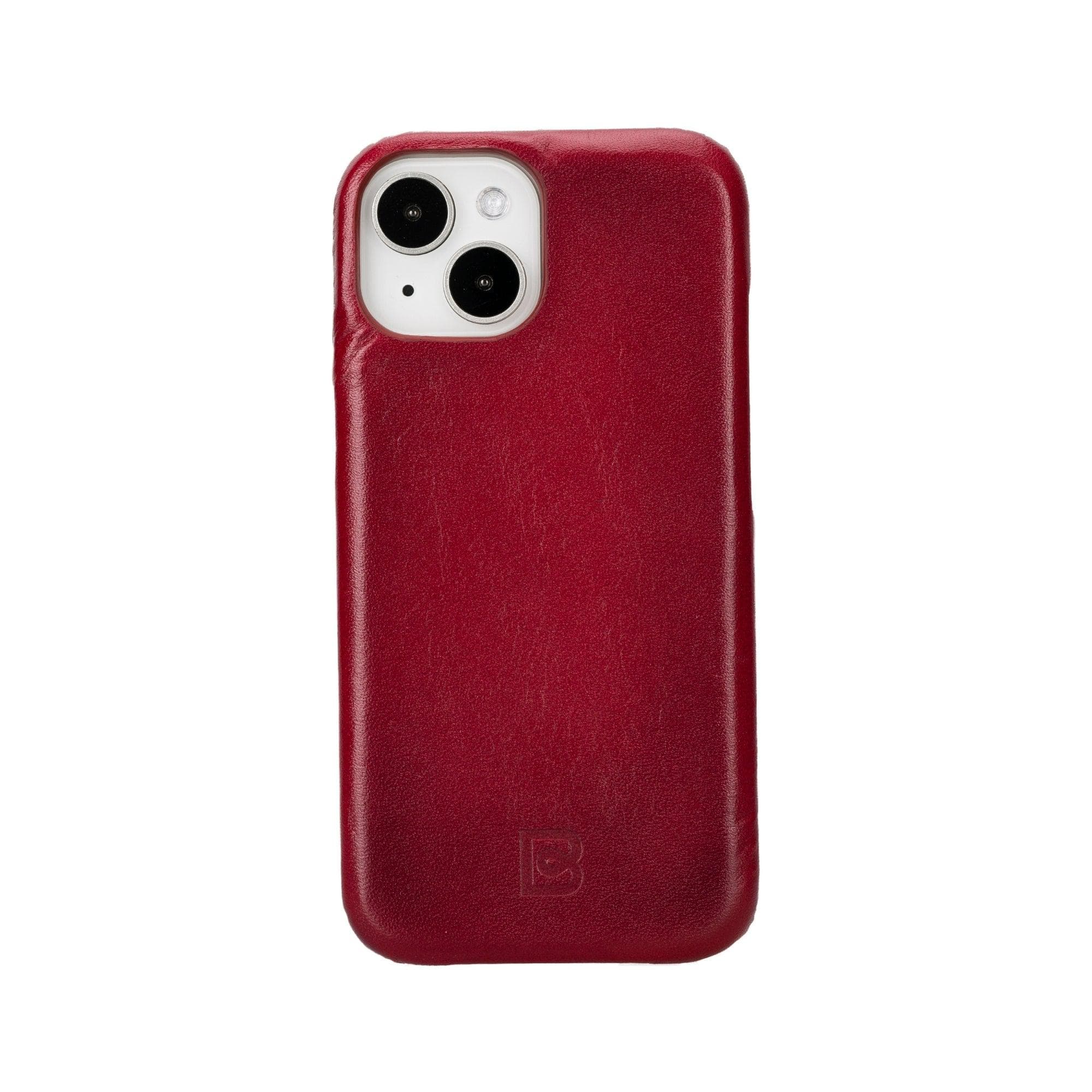 F360 iPhone 15 Series Full Genuine Leather Back Cover