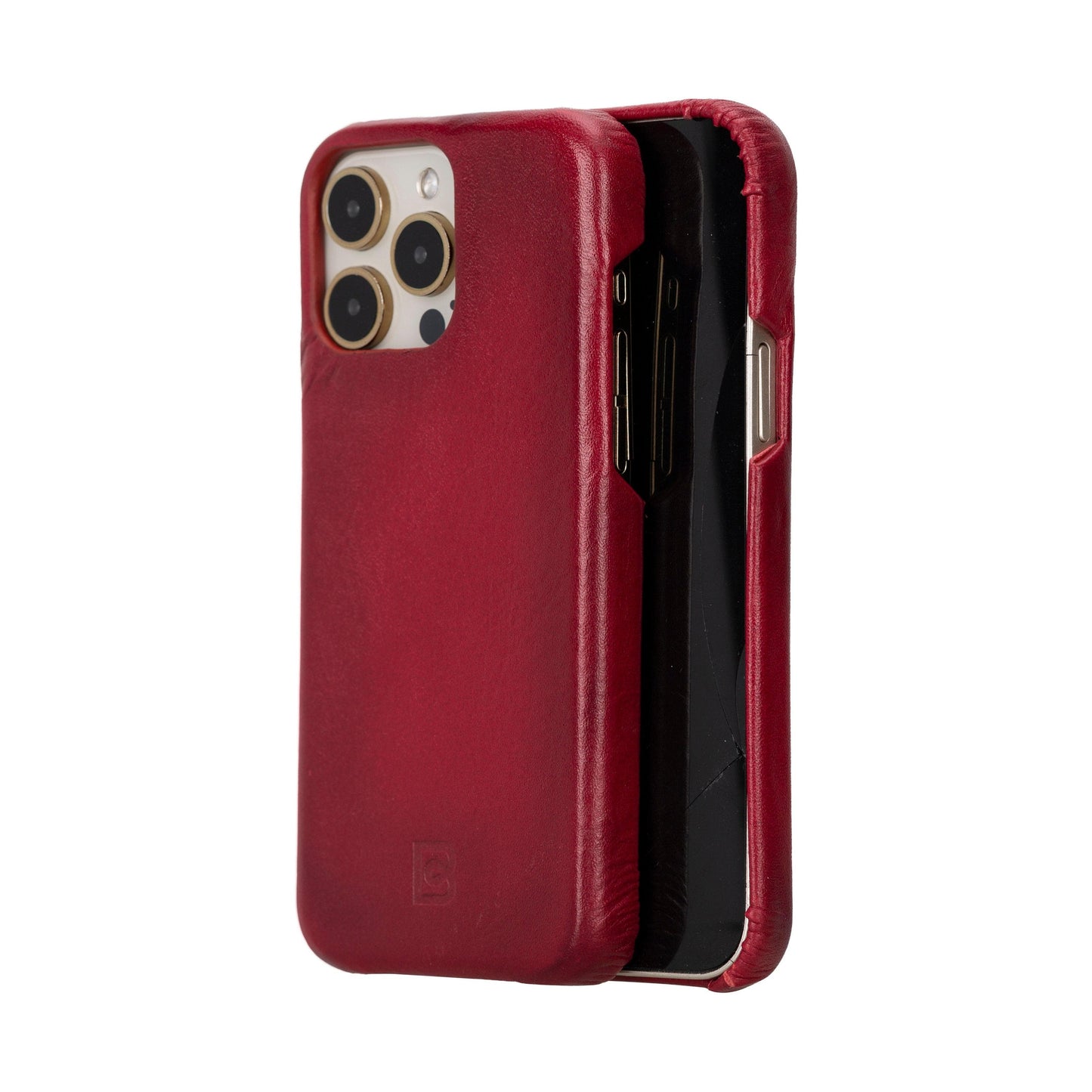 F360 iPhone 15 Series Full Genuine Leather Back Cover