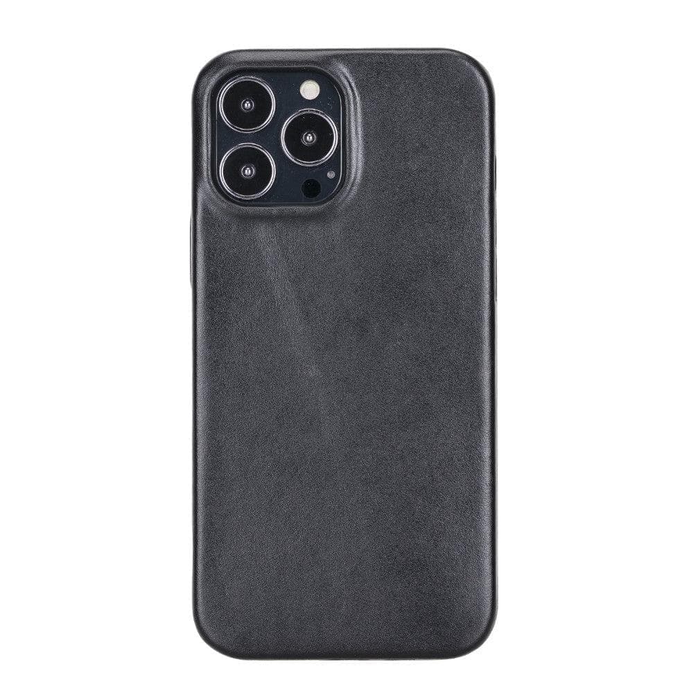 Rock Cover iPhone 14 Series Genuine Leather Case / RC