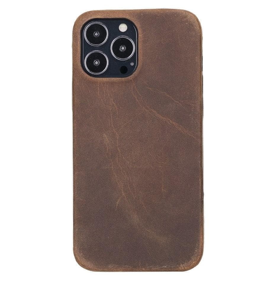 Rock Cover iPhone 14 Series Genuine Leather Case / RC