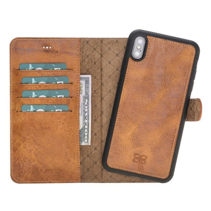 Magic iPhone X Series Detachable Genuine Leather Case / MW