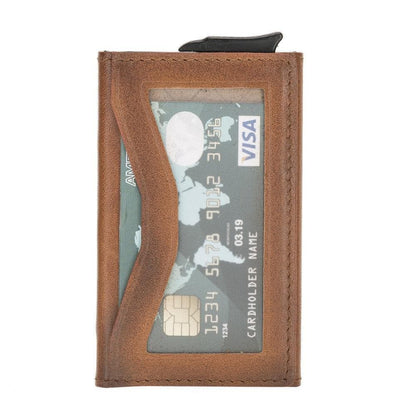 Austin Mechanical Genuine  Coin Card Holder
