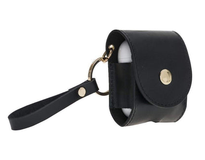 Maui Snap AirPods 1st and 2nd Generation Genuine Leather Case with Hook