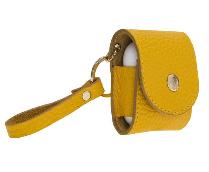 Maui Snap AirPods 1st and 2nd Generation Genuine Leather Case with Hook