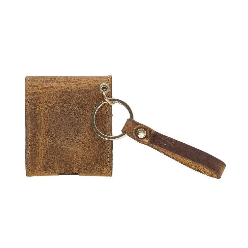 Maui Snap AirPods 1st and 2nd Generation Genuine Leather Case with Hook