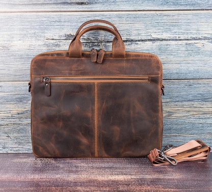 Apollo Geniune Leather Laptop Bag