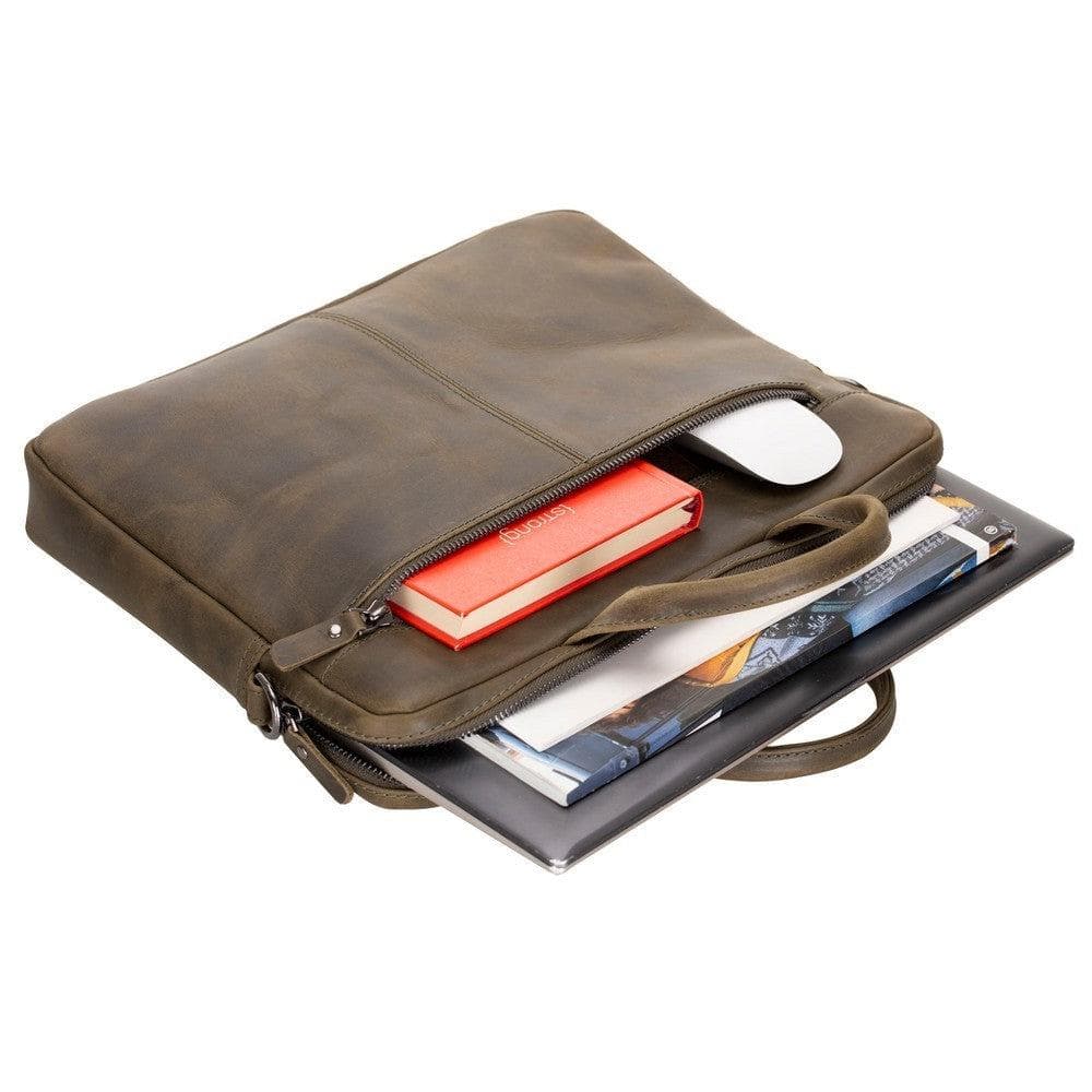 Apollo Geniune Leather Laptop Bag