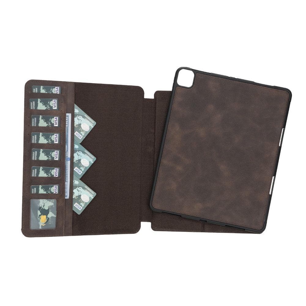 Eto iPad Series Genuine Leather Wallet Case