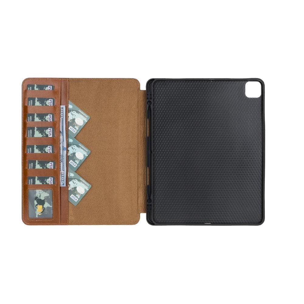 Eto iPad Series Genuine Leather Wallet Case