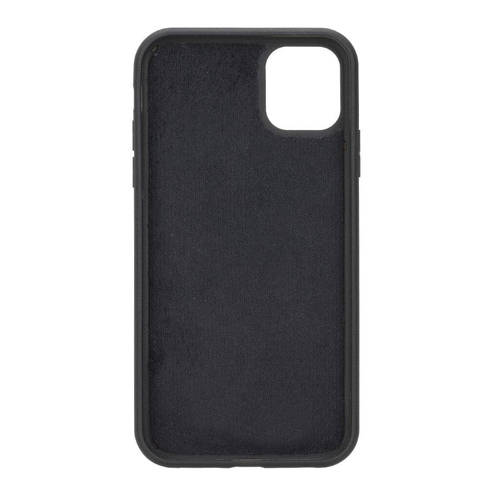 Magic iPhone 11 Series Detachable Genuine Leather Wallet Case - MW