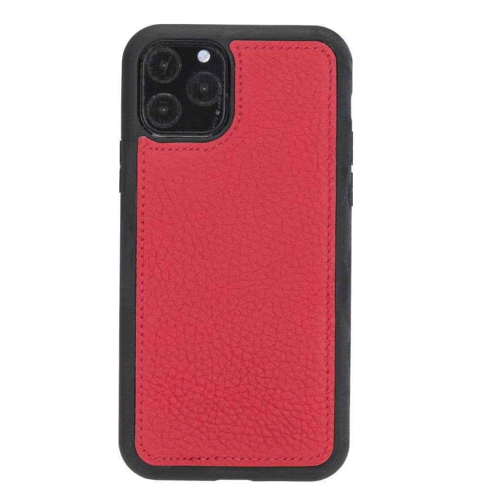 Magic iPhone 11 Series Detachable Genuine Leather Wallet Case - MW