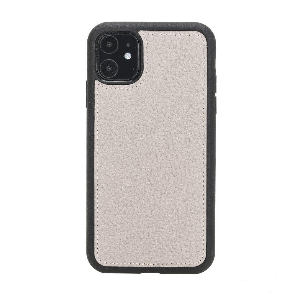 Magic iPhone 11 Series Detachable Genuine Leather Wallet Case - MW