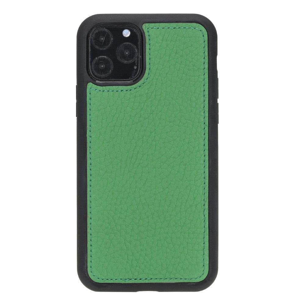 Magic iPhone 11 Series Detachable Genuine Leather Wallet Case - MW