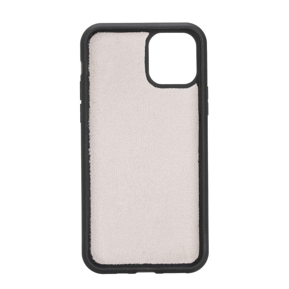 Magic iPhone 11 Series Detachable Genuine Leather Wallet Case - MW