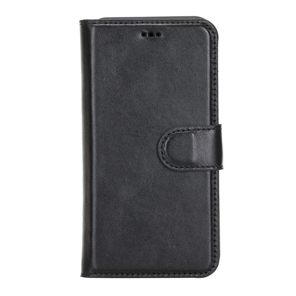 Magic iPhone 11 Series Detachable Genuine Leather Wallet Case - MW