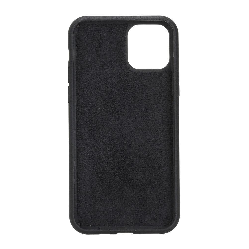 Magic iPhone 11 Series Detachable Genuine Leather Wallet Case - MW