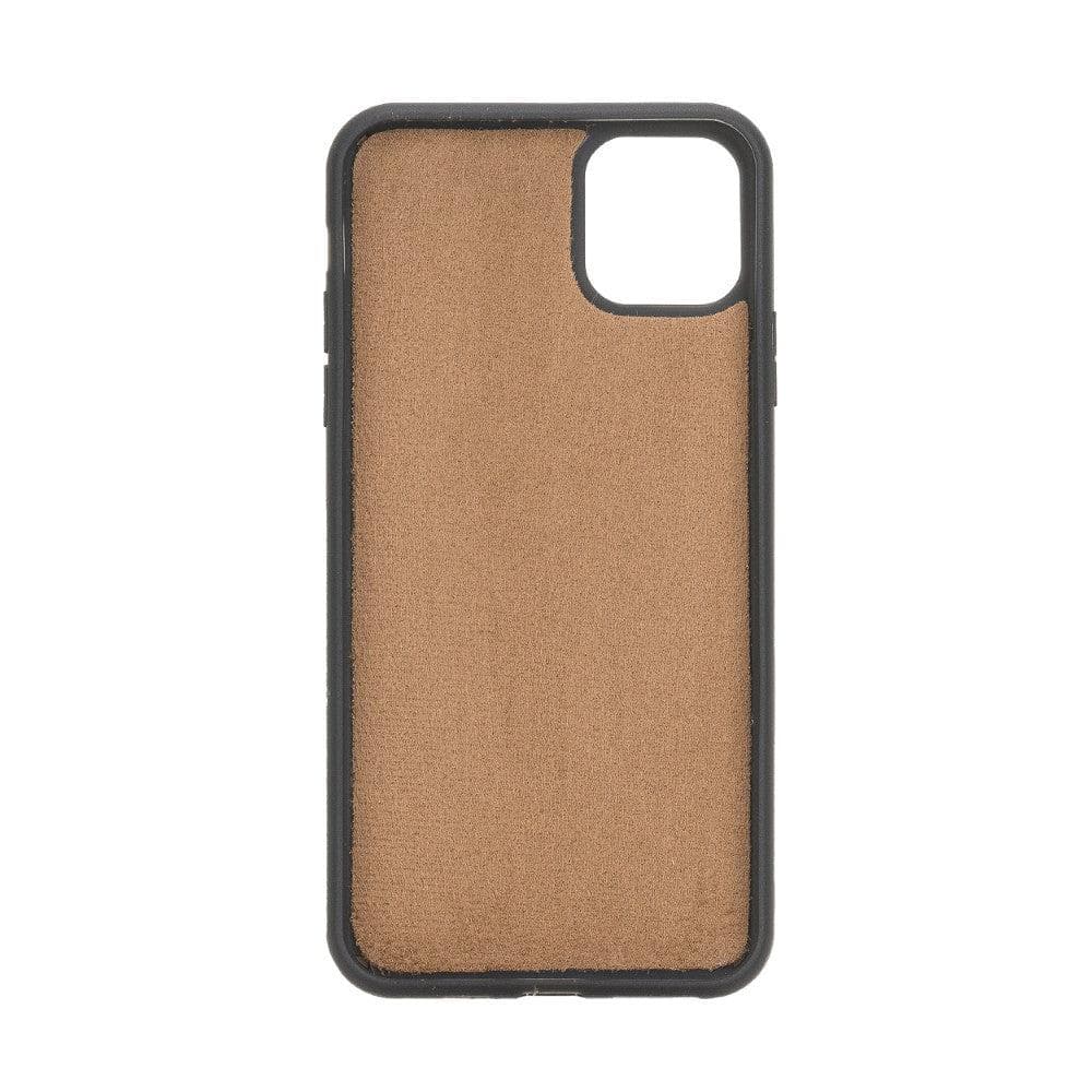 Magic iPhone 11 Series Detachable Genuine Leather Wallet Case - MW