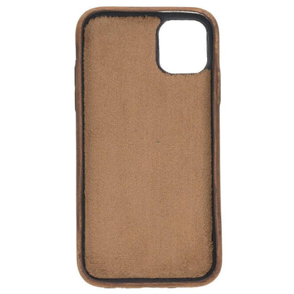 Rock Cover Stand iPhone 11 Series Genuine Leather Case / RCS