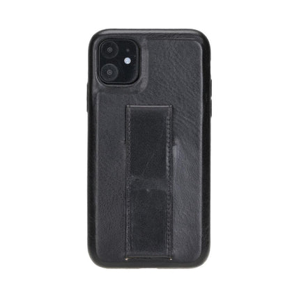 Rock Cover Stand iPhone 11 Series Genuine Leather Case / RCS