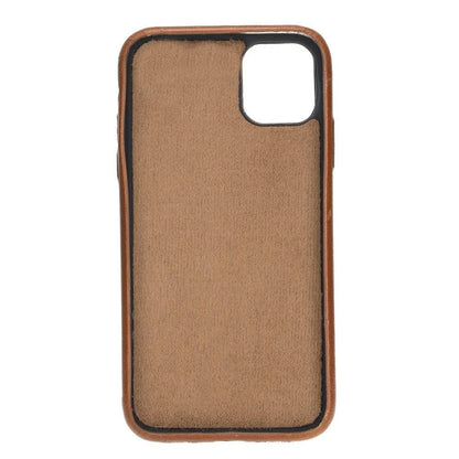 Rock Cover Stand iPhone 11 Series Genuine Leather Case / RCS