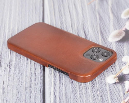 F360 iPhone 12 Series Full Genuine Leather Cover / F360