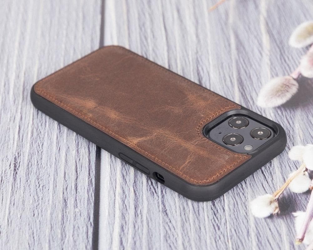 Flex Cover iPhone 12 Series Genuine Leather Back Cover / FXC