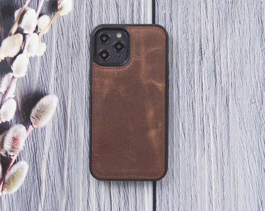 Flex Cover iPhone 12 Series Genuine Leather Back Cover / FXC