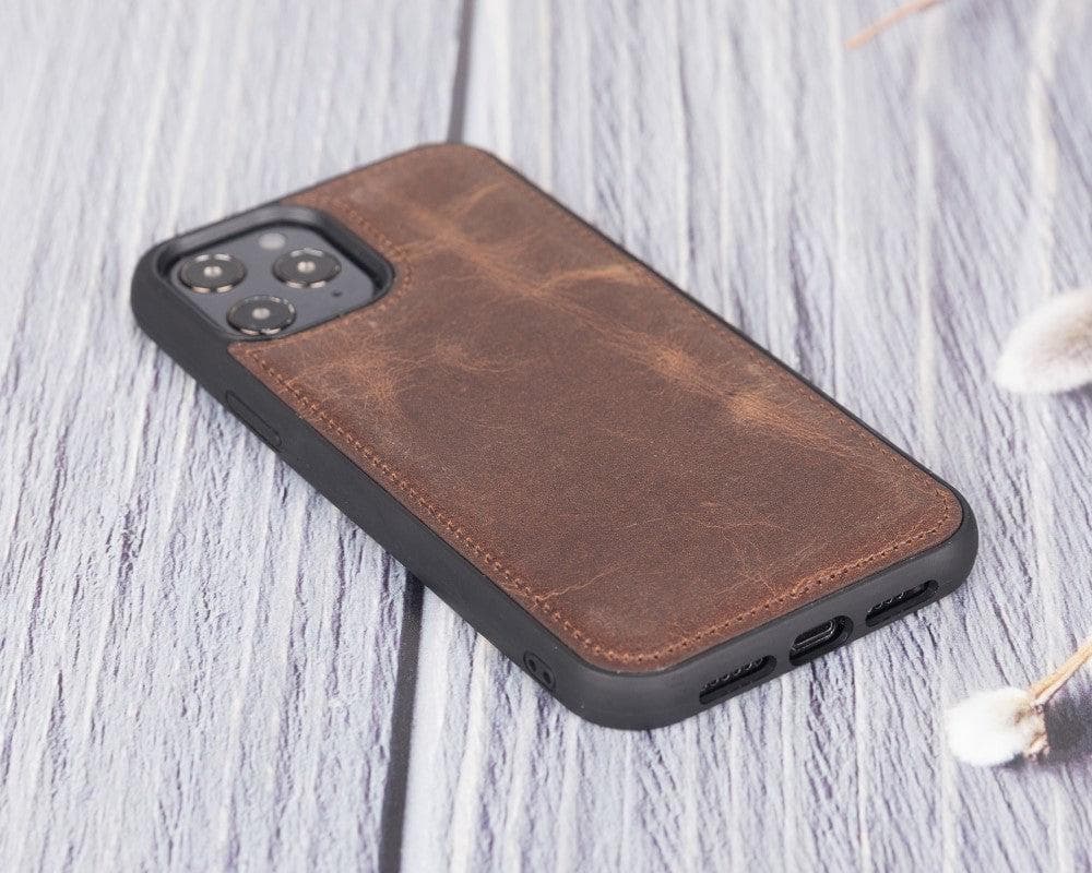 Flex Cover iPhone 12 Series Genuine Leather Back Cover / FXC