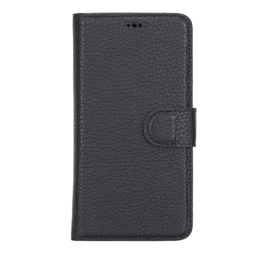 Magic iPhone 12 Series Detachable Genuine Leather Wallet Case - MW