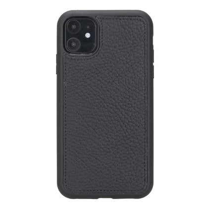 Magic iPhone 12 Series Detachable Genuine Leather Wallet Case - MW