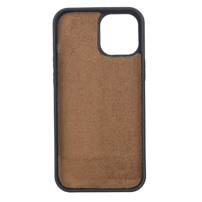 Magic iPhone 12 Series Detachable Genuine Leather Wallet Case - MW