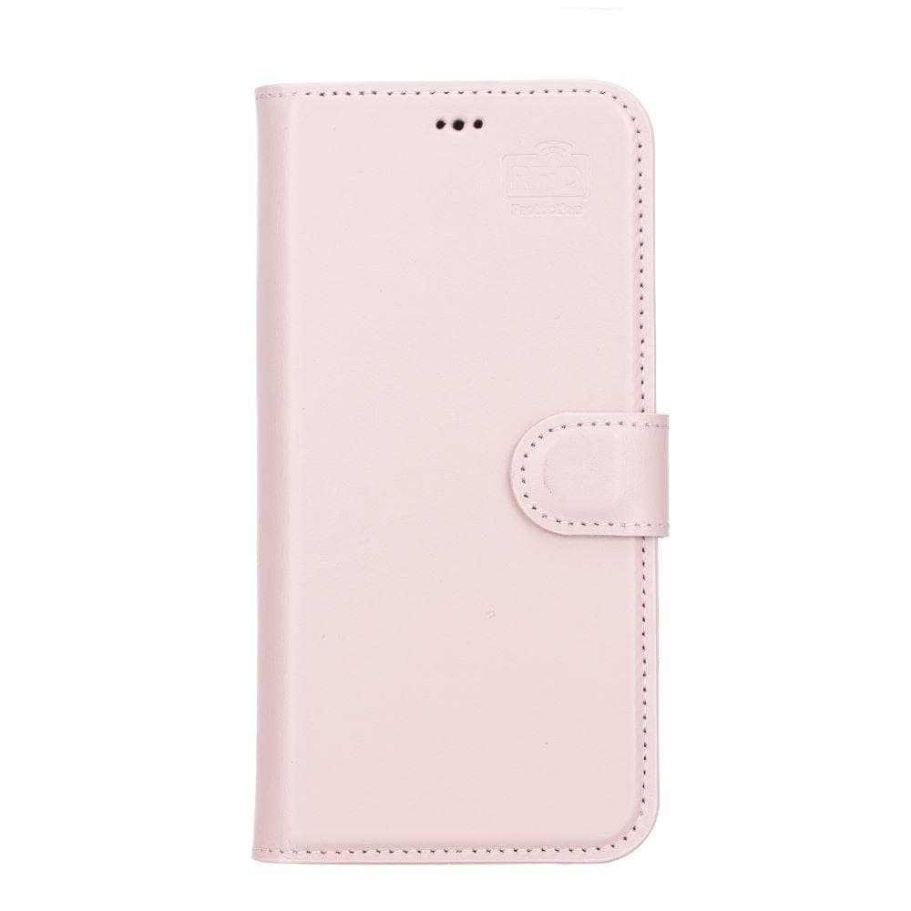 Magic iPhone 13 Series Detachable Genuine Leather Wallet Case - MW