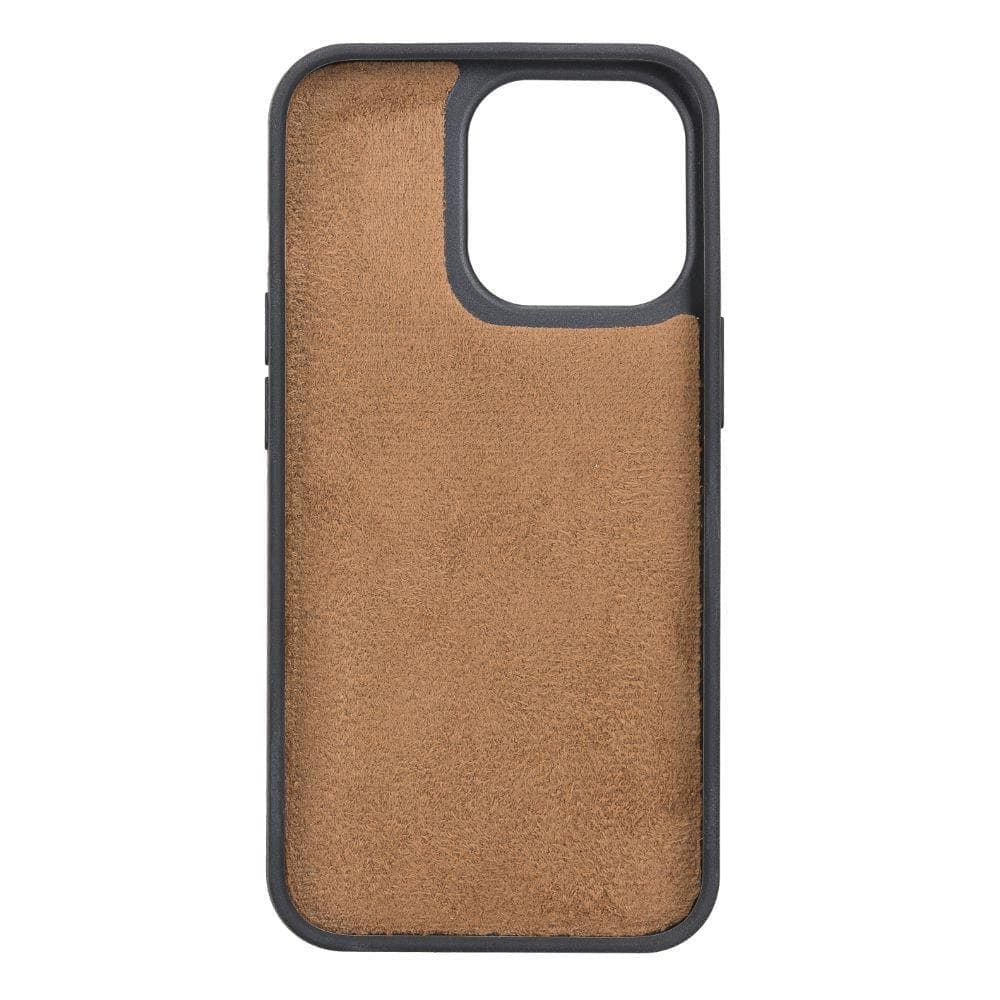 Magic iPhone 13 Series Detachable Genuine Leather Wallet Case - MW