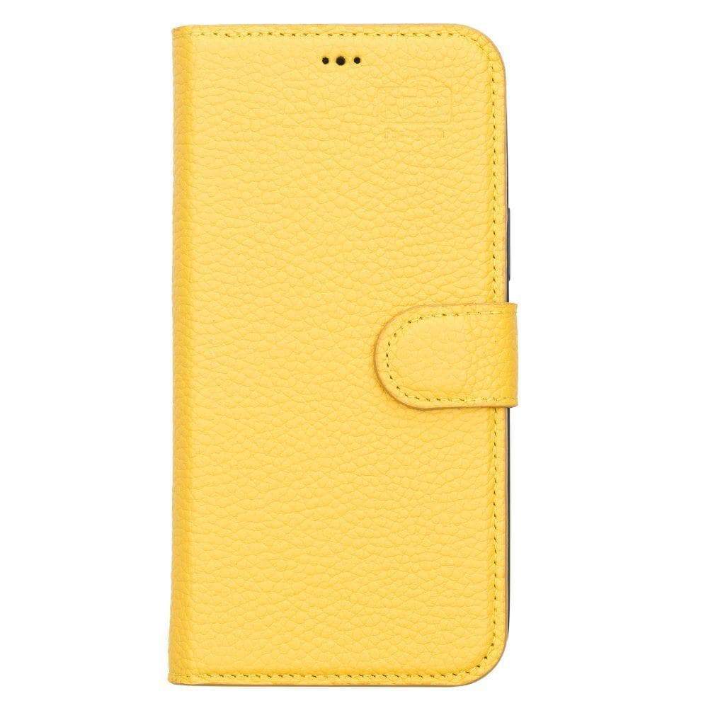 Magic iPhone 13 Series Detachable Genuine Leather Wallet Case - MW