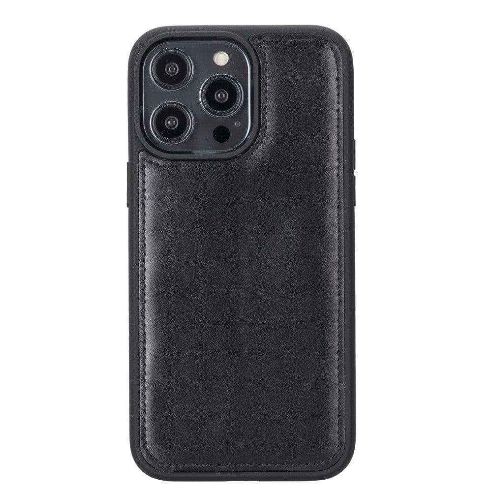 Magic iPhone 14 Series Detachable Genuine Leather Case / MW