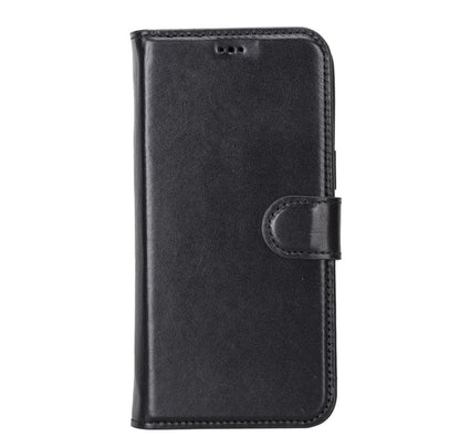 Magic iPhone 14 Series Detachable Genuine Leather Case / MW