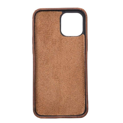 Rock Cover iPhone 12 Series Genuine Leather Case / RC